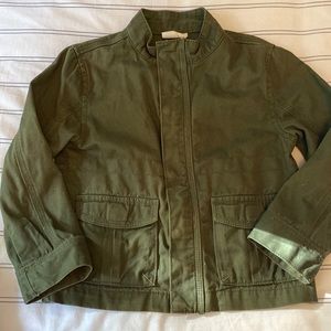 Lightweight green jacket